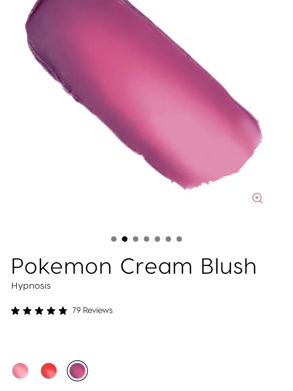 Colourpop Cream Blush - Hypnosis Pink Plum